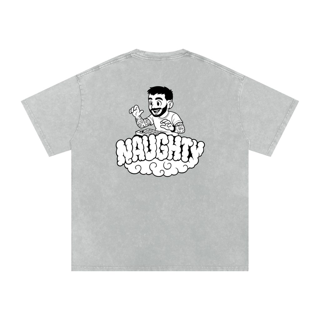 Naughty on A Nimbus Tee