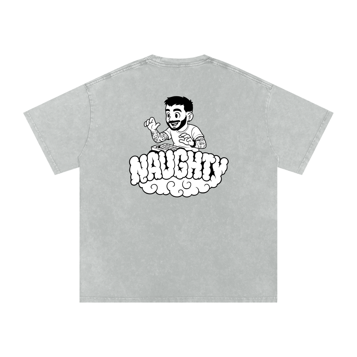 Naughty on A Nimbus Tee
