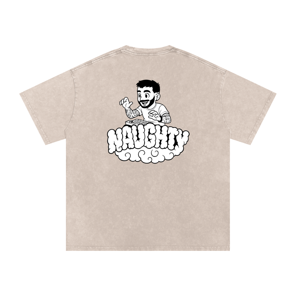 Naughty on A Nimbus Tee